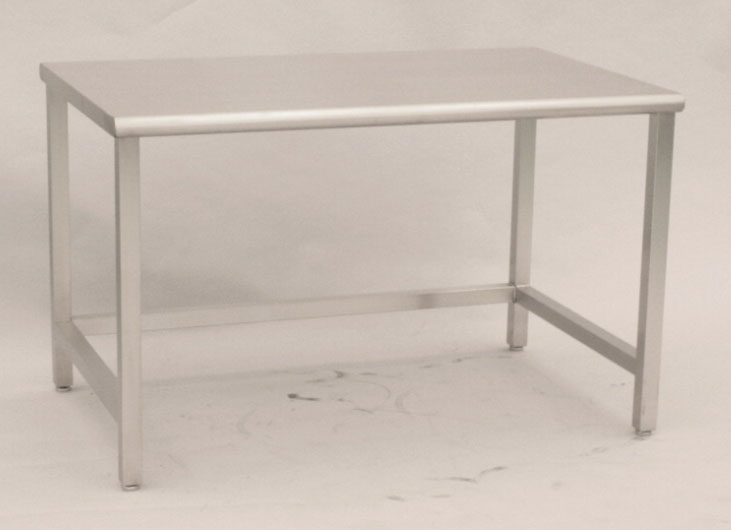 ステンレスクリーンテーブル 溶接式　コの字補強